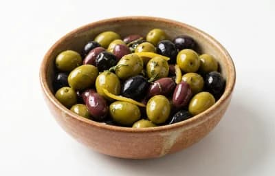 mixed olives