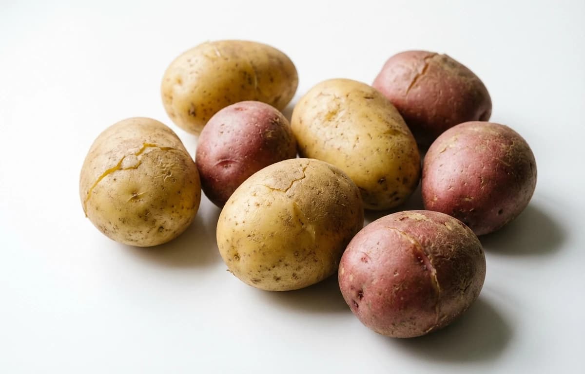 cooked potatoes