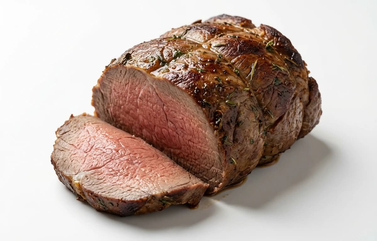 roasted choice beef eye of round roast