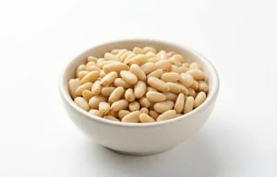 raw pine nuts
