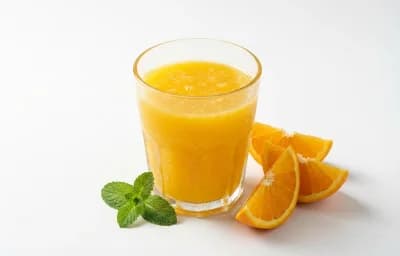 raw orange juice