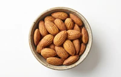dry roasted salted almonds