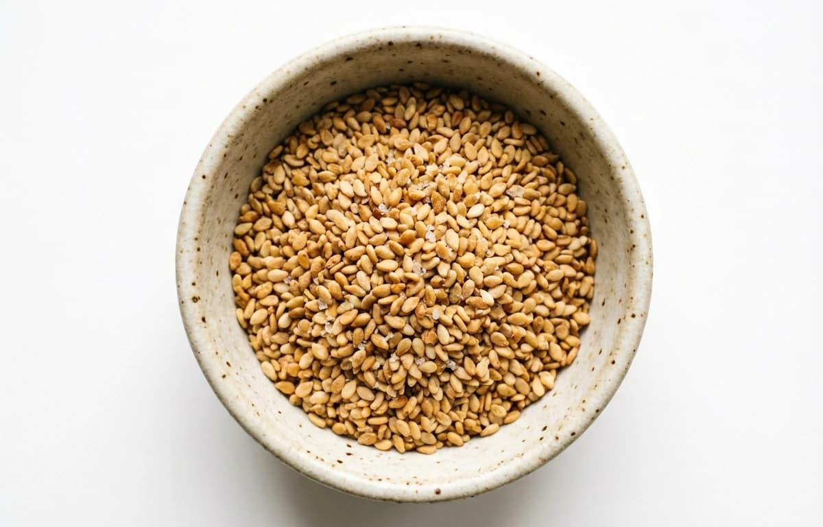 toasted salted sesame seed kernels