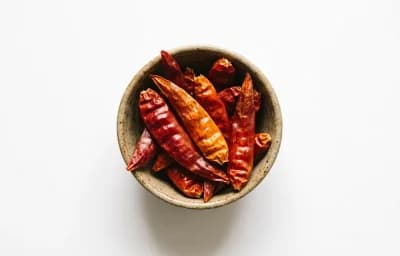 whole dried red chili