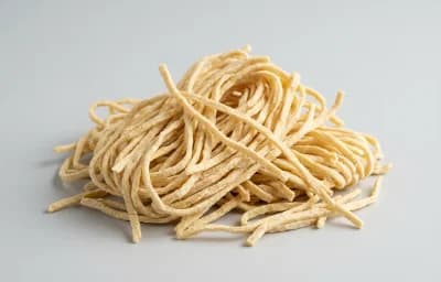 unsalted chickpea flour noodles