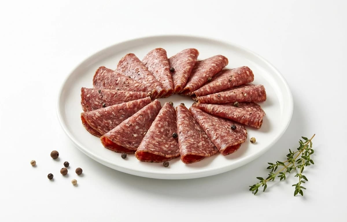 cooked beef salami