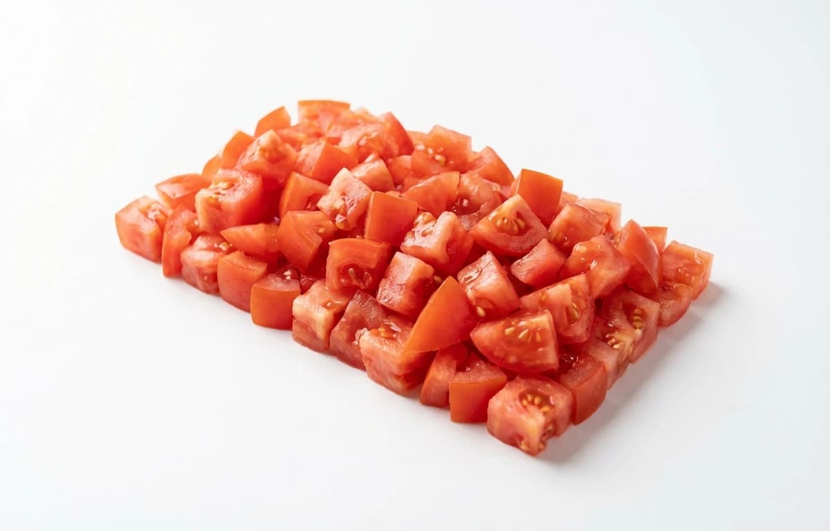 diced roma tomato