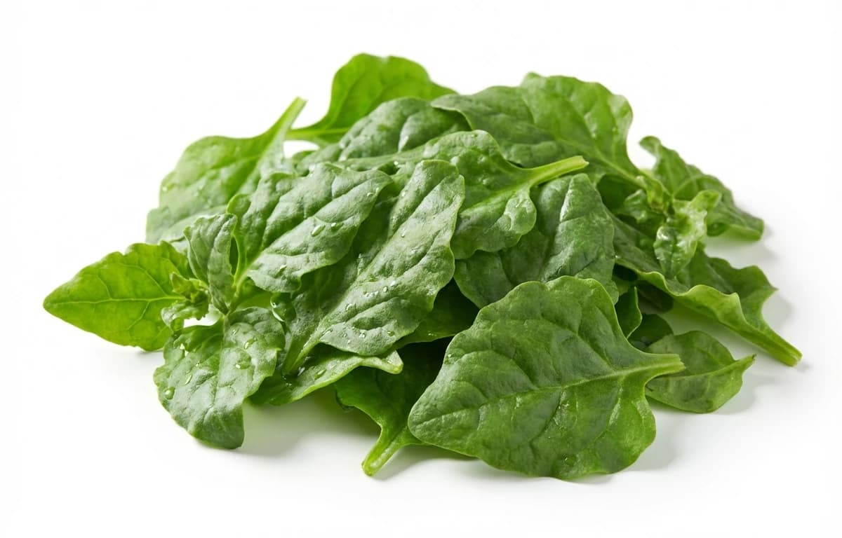 raw New Zealand spinach