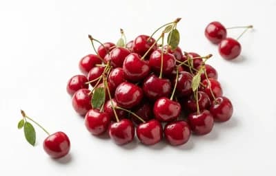 red cherries