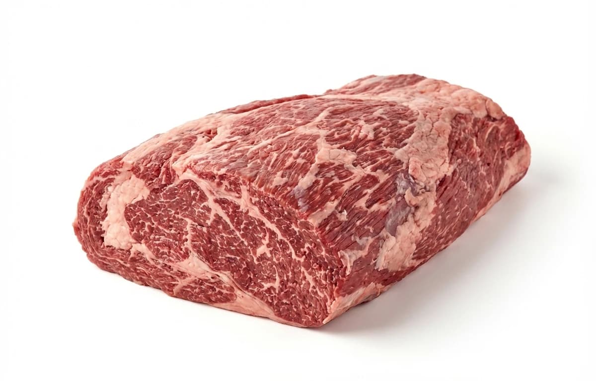 raw beef brisket navel end lean