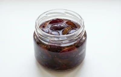 canned purple plums