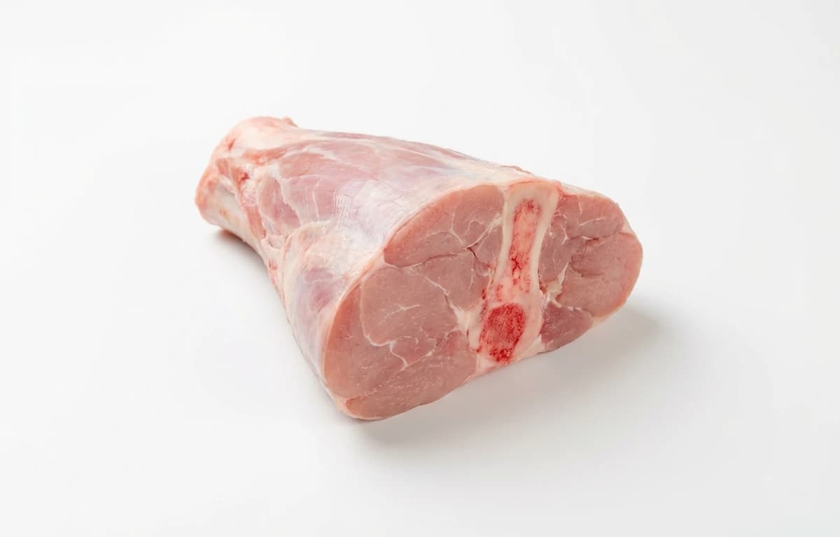raw lean veal shank