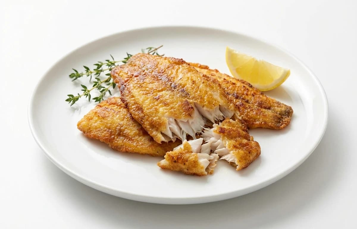 cooked dry heat pumpkin seed sunfish