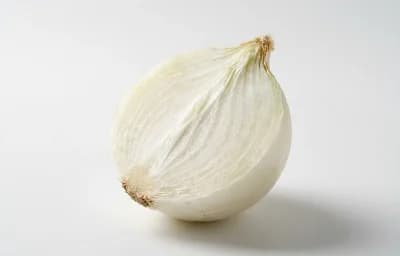 raw white onion