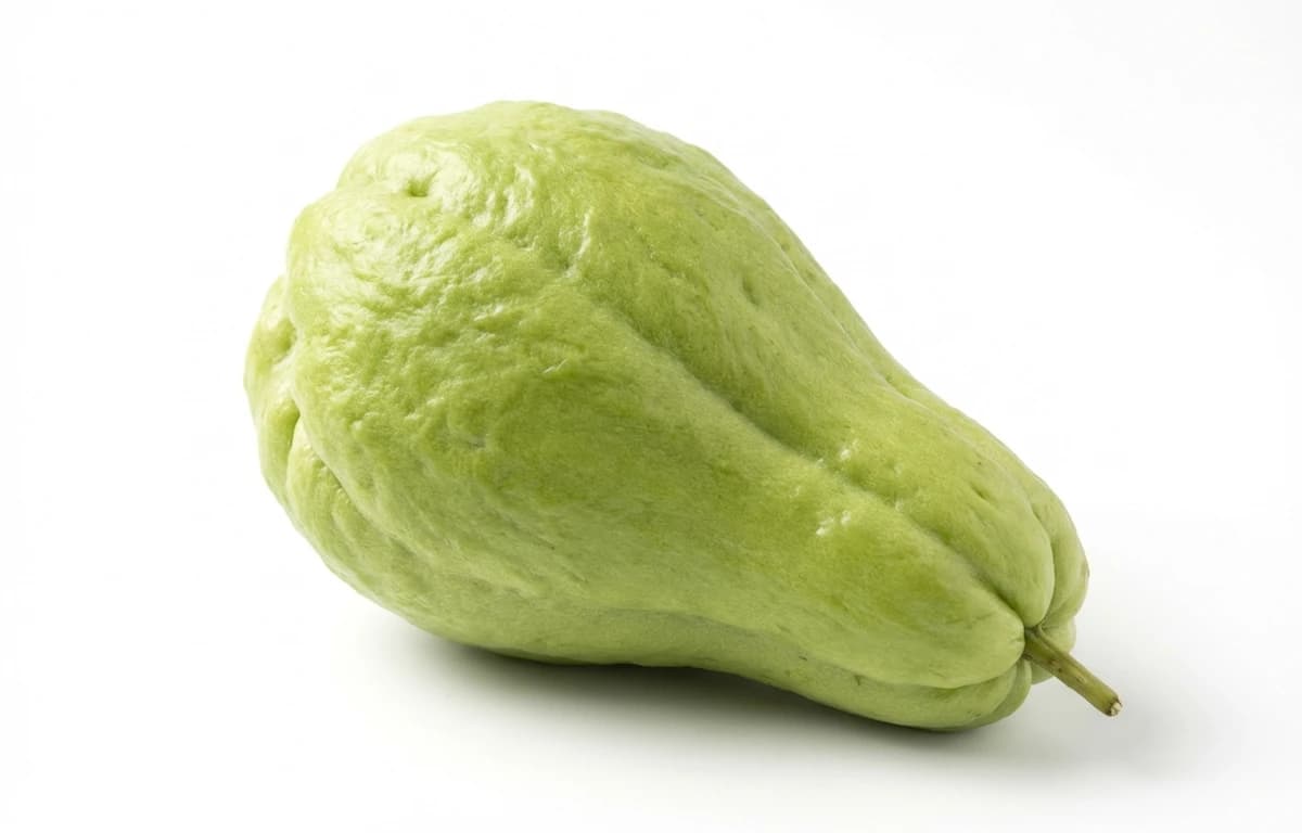 raw chayote