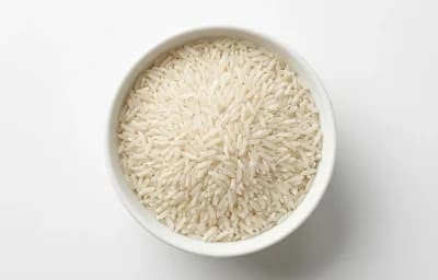 raw long grain white rice