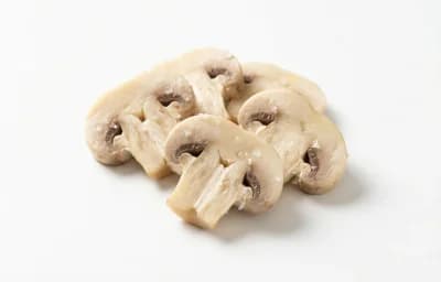 boiled salted white mushroom