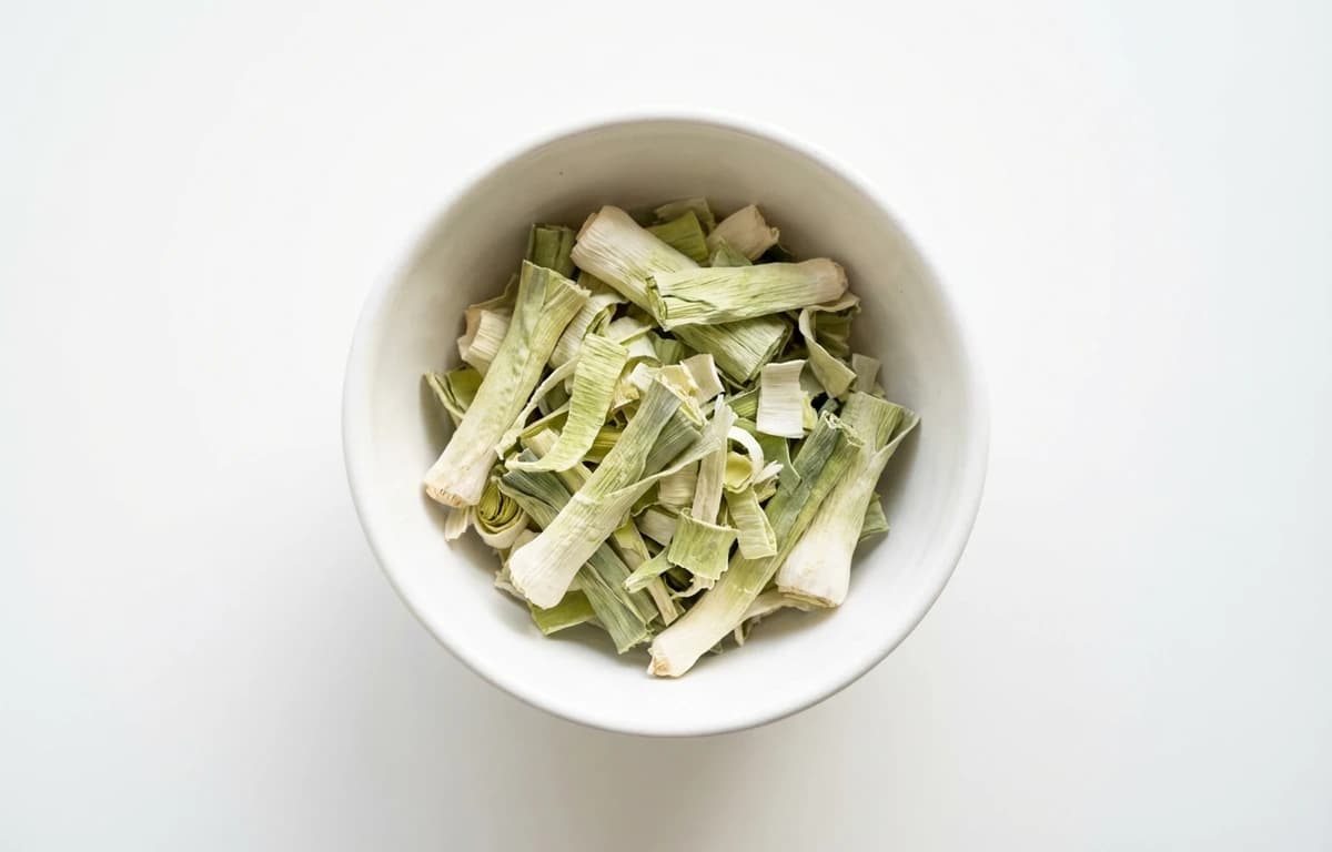 freeze-dried leek