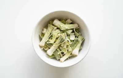 freeze-dried leek