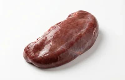 raw veal spleen