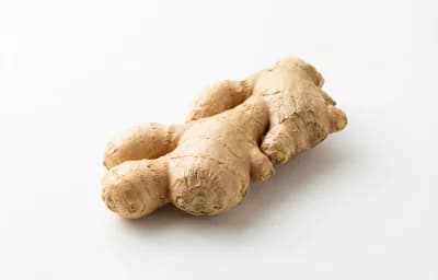 raw ginger root