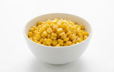 boiled unsalted yellow corn