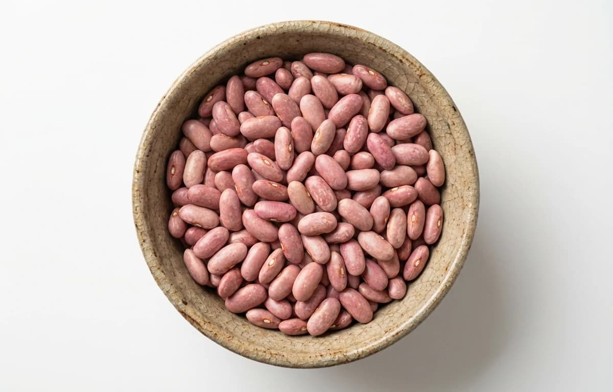 boiled unsalted pink beans