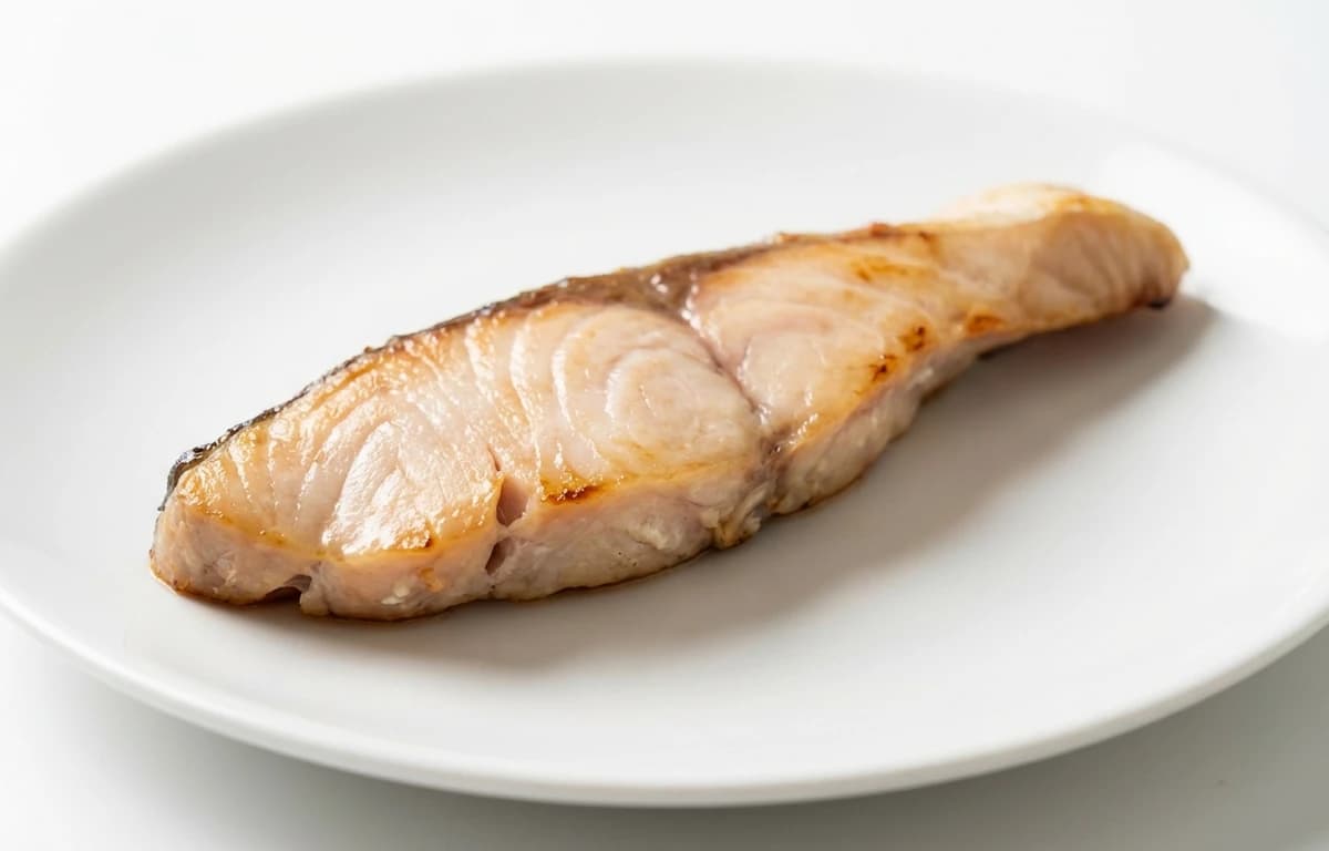 cooked yellowtail fish