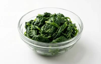 canned unsalted spinach