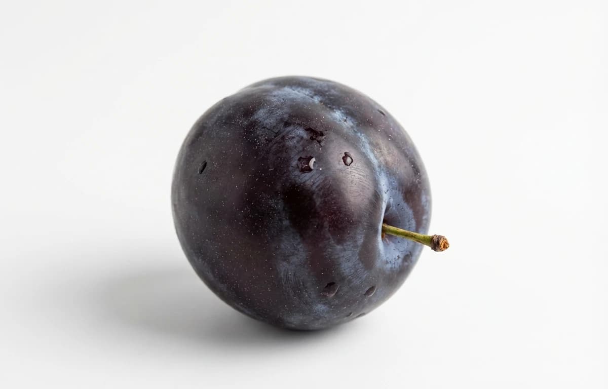 raw black plum
