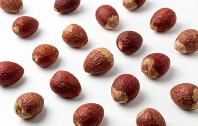 dried red color arecanut