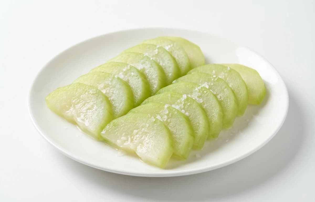 boiled salted waxgourd