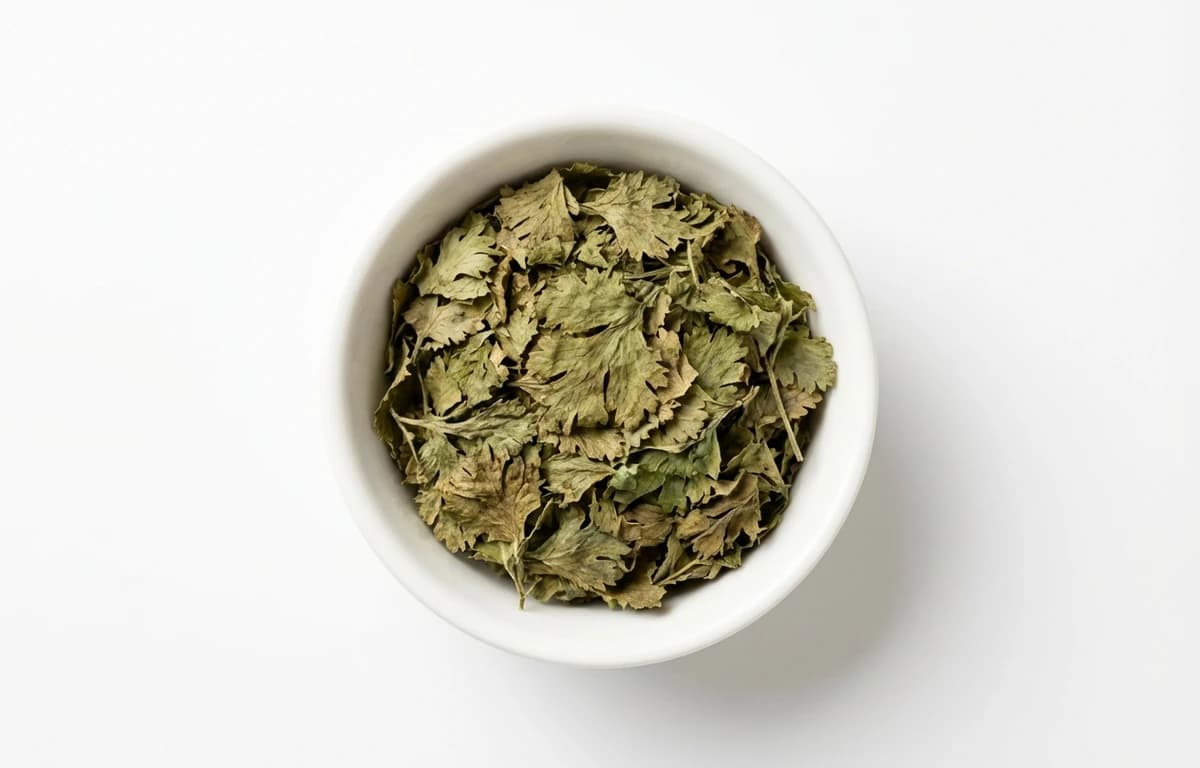 dried coriander leaf
