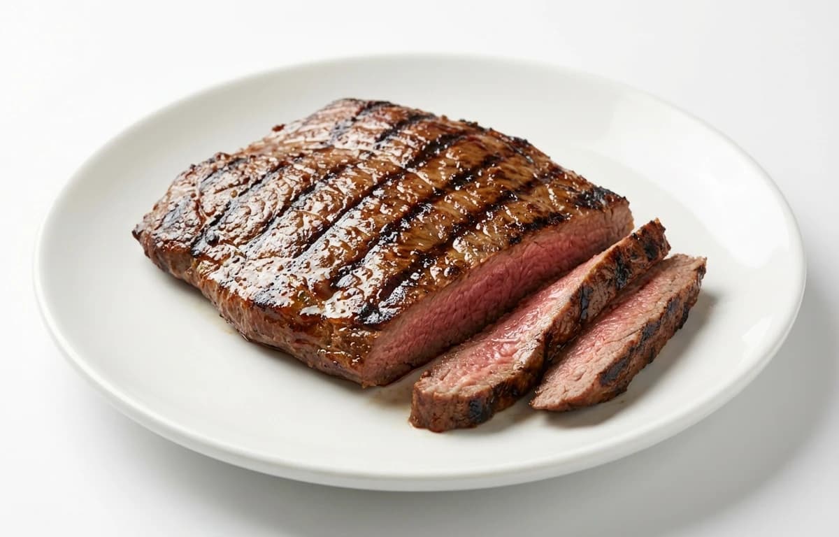 broiled beef flank steak