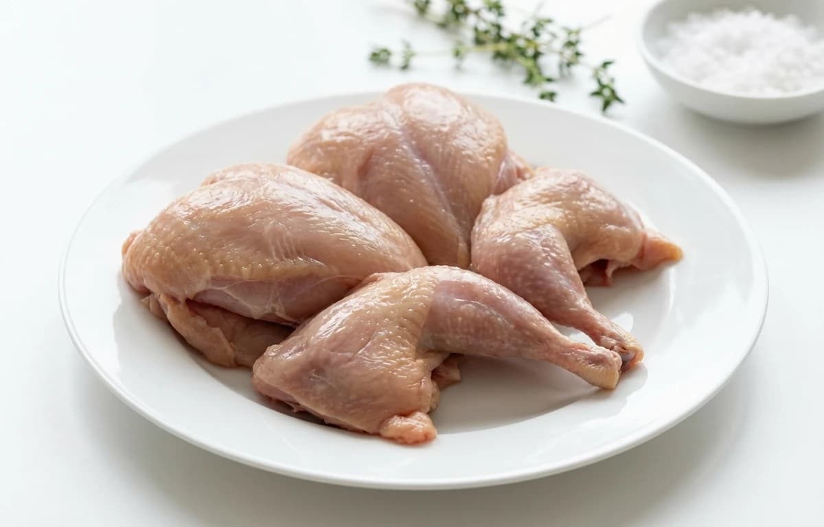 quail meat skinless