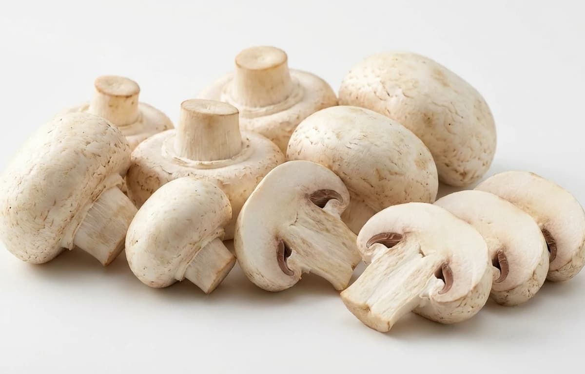 white button mushroom