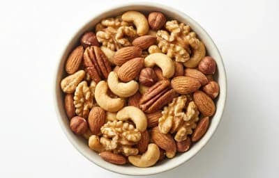 dry roasted unsalted mixed nuts