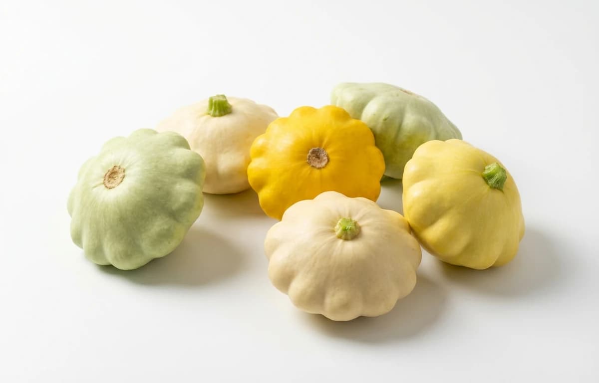 boiled unsalted scallop squash