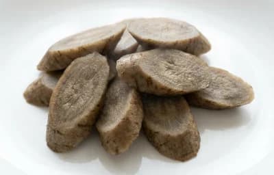 boiled unsalted burdock root