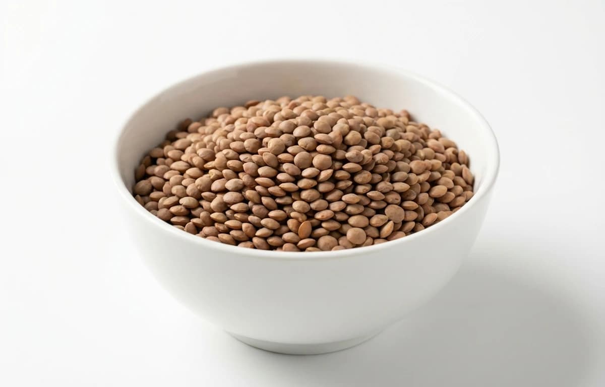brown whole lentil