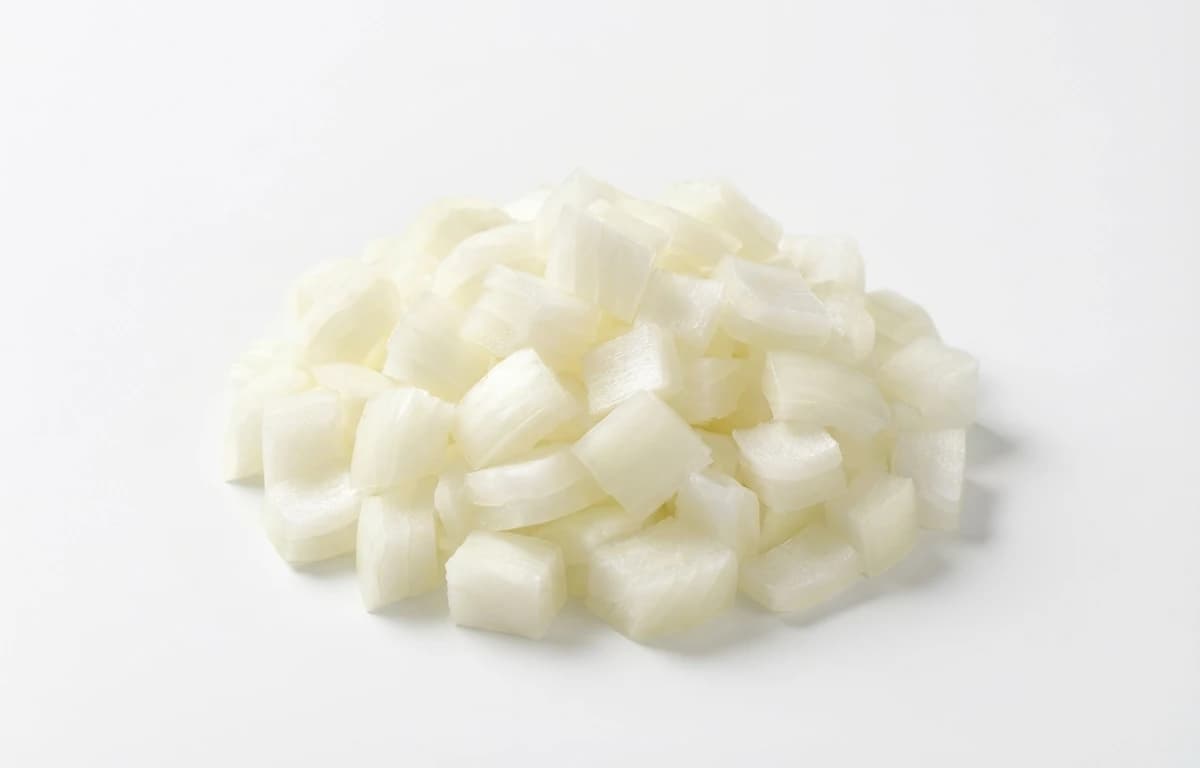 Diced White Onion