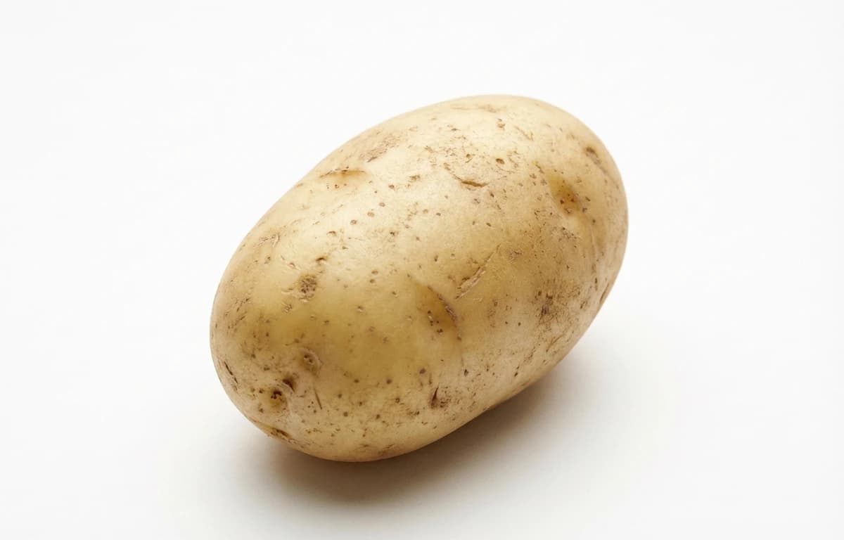 raw white potato