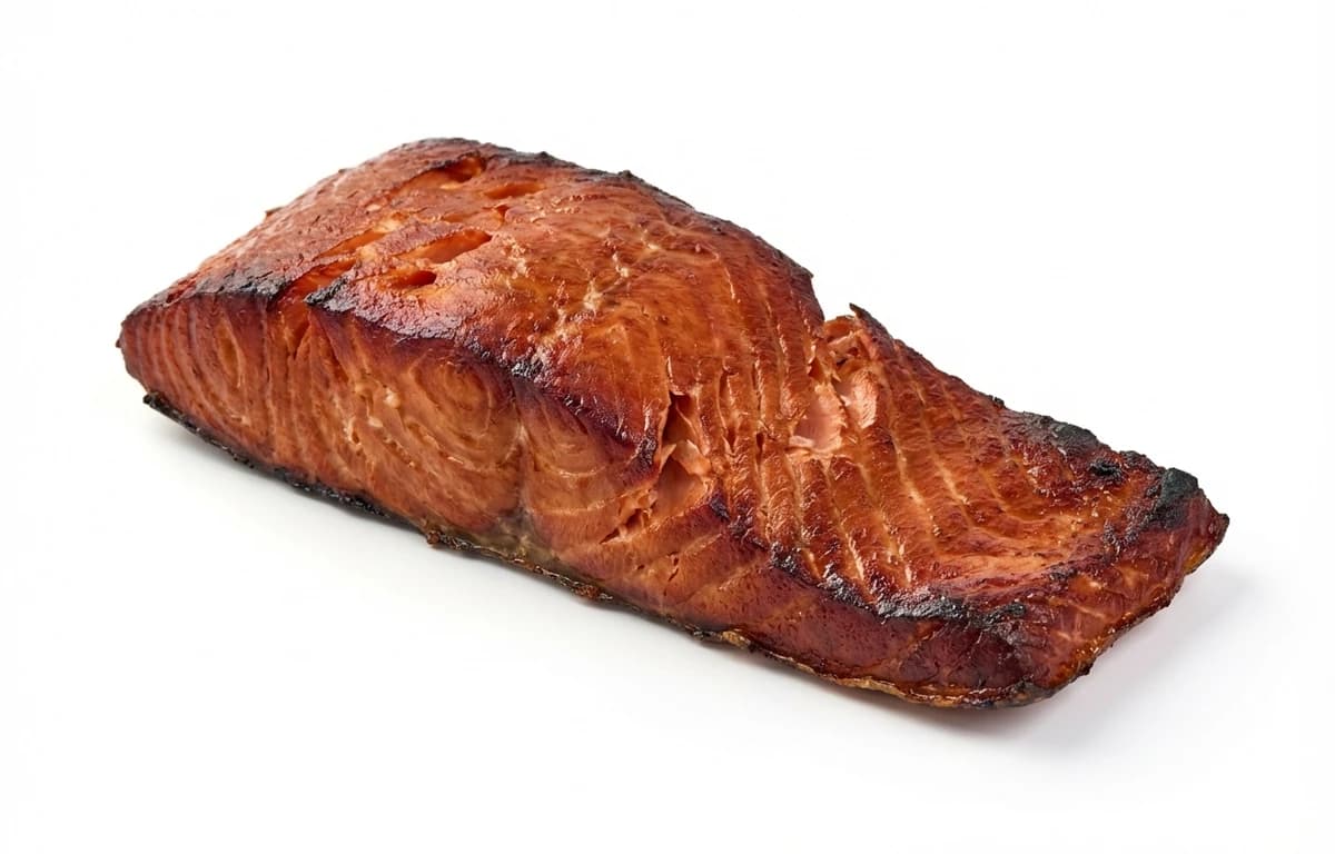 hot-smoked salmon
