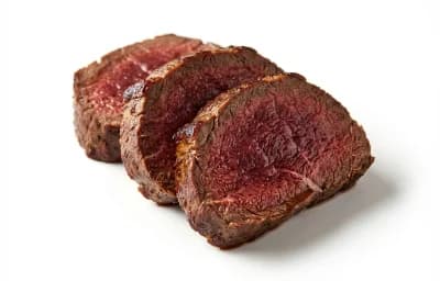 cooked broiled elk round