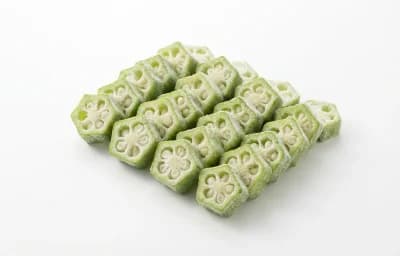 frozen sliced okra