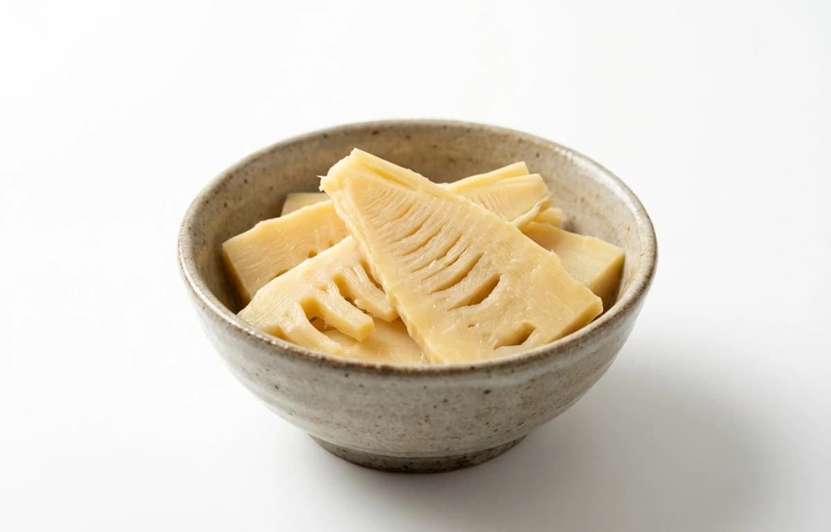 canned bamboo shoot slices