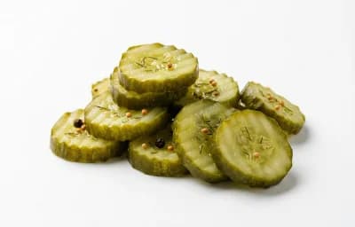 dill pickle slices