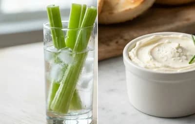 Celery Sticks with Cream Cheese