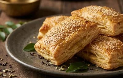 Chettinad Egg Puffs