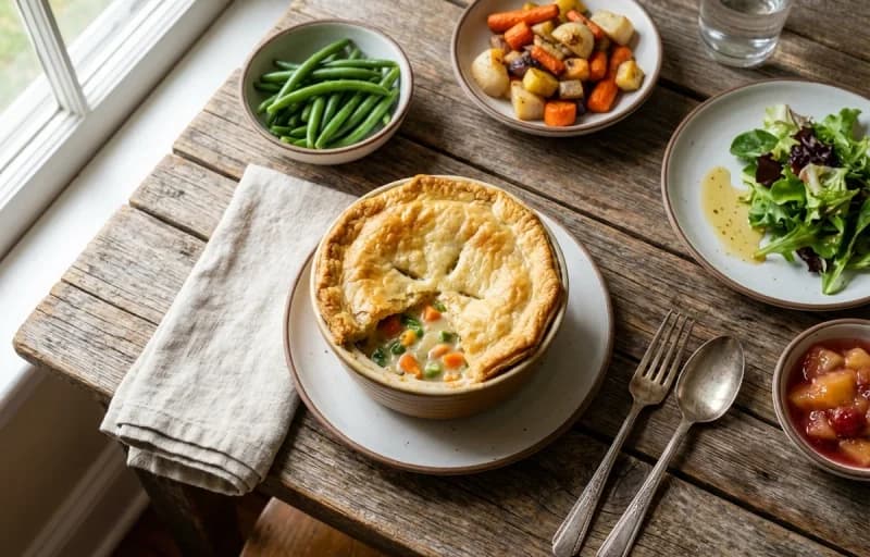 Crust-Light Chicken Pot Pie